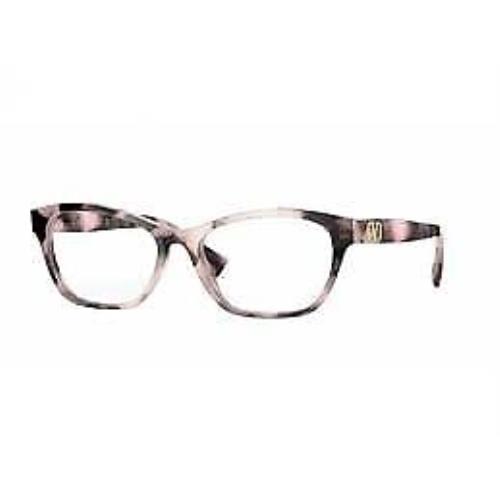 Valentino Eyeglasses VA 3056 - 5067 Havana Pink Demo Lens 52m