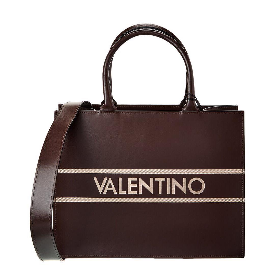 Valentino By Mario Valentino Victoria Lavoro Leather Tote Women`s Brown