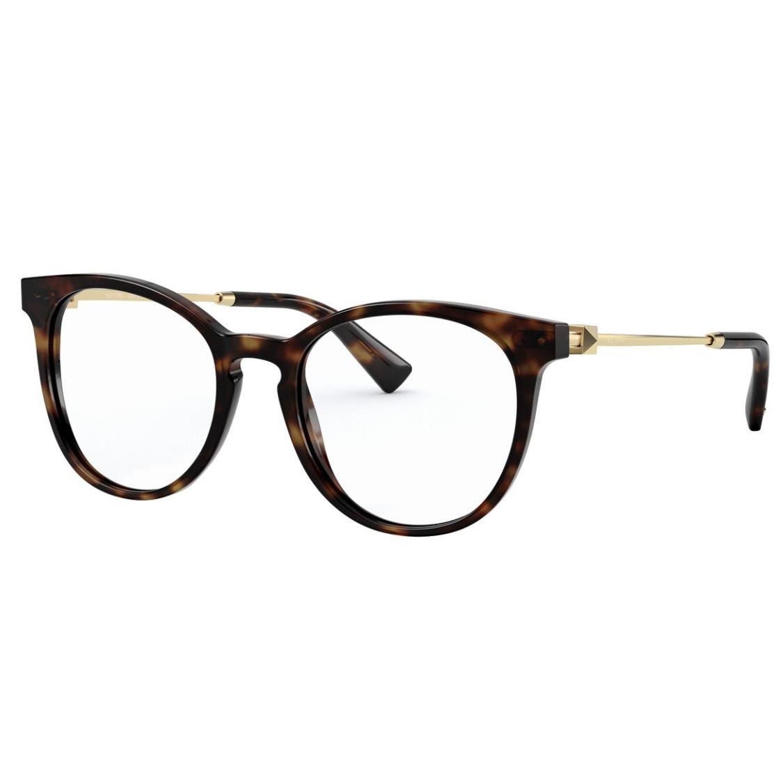 Valentino Eyeglasses VA 3046 - 5002 Havana W/demo Lens 52mm