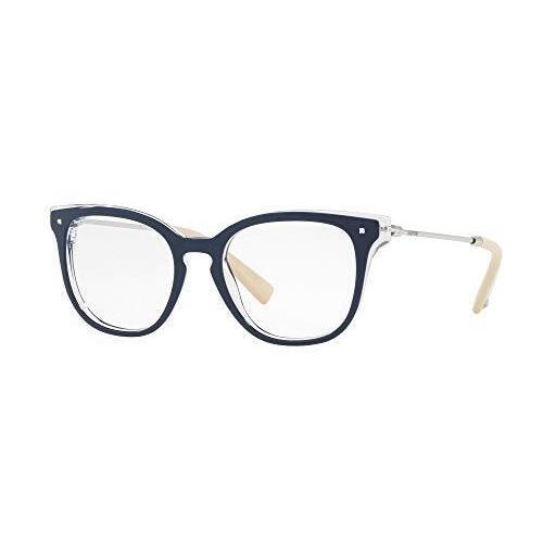 Valentino Eyeglasses VA 3006-5028 Blue Crystal W/demo Lens 51mm