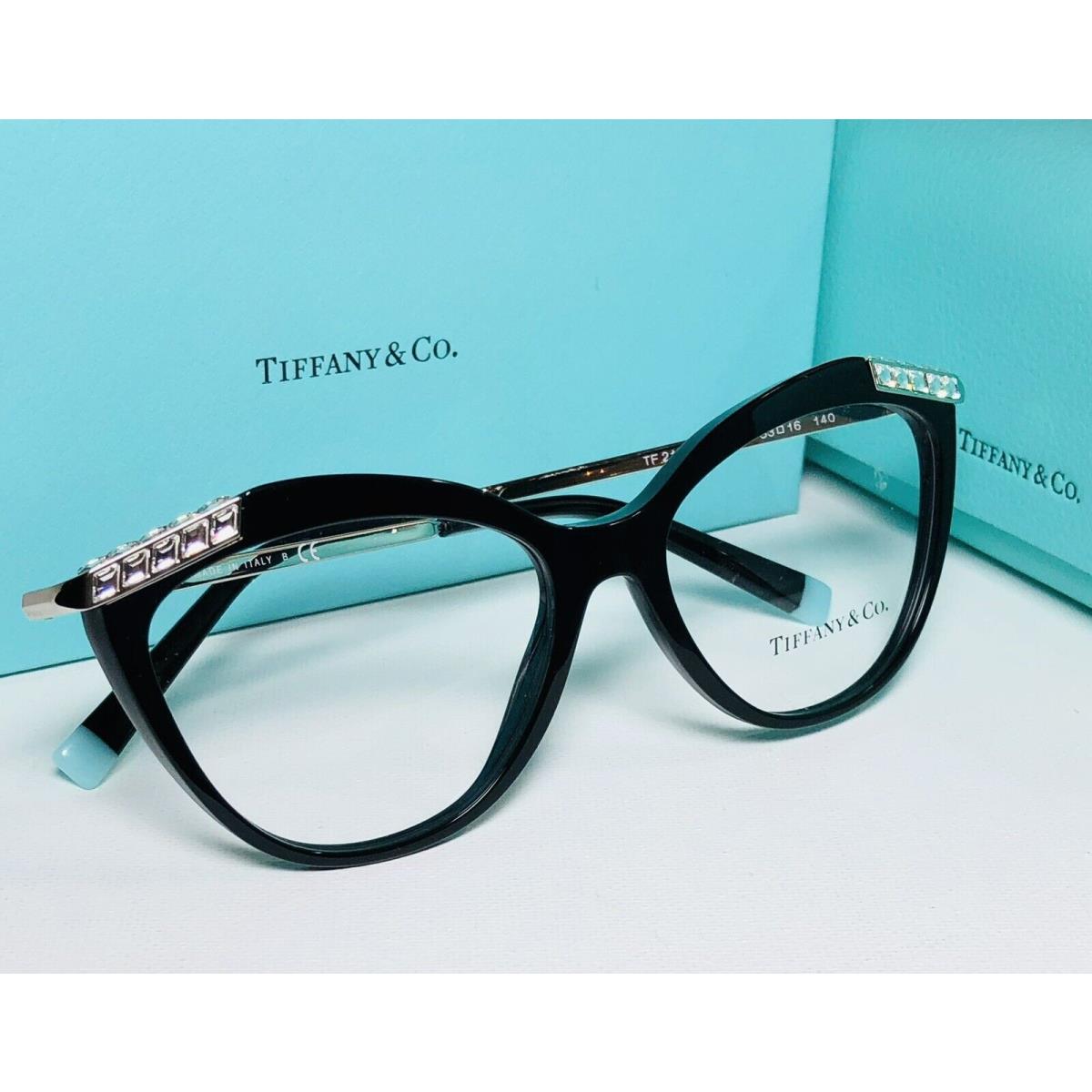 Tiffany Co. TF2198B 8001 Women Eyeglasses Black Frame Black 53-16