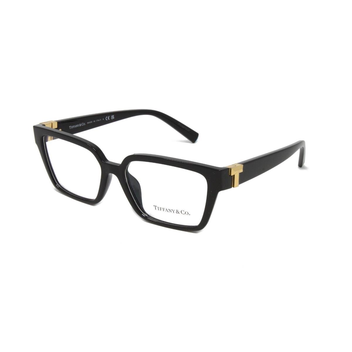 Tiffany Women`s Eyeglasses Frames Optical TF2232U 8001 Black 55mm Square