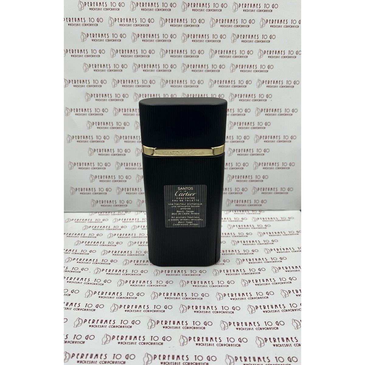 Cartier Santos Concentre Edt Spray 3.3 FL Oz/100ML