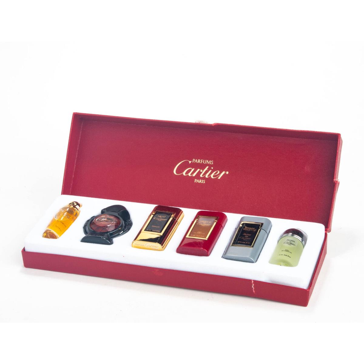 Cartier Mini Miniature Sample Set Must Panthere Santos Pasha So Pretty Perfume