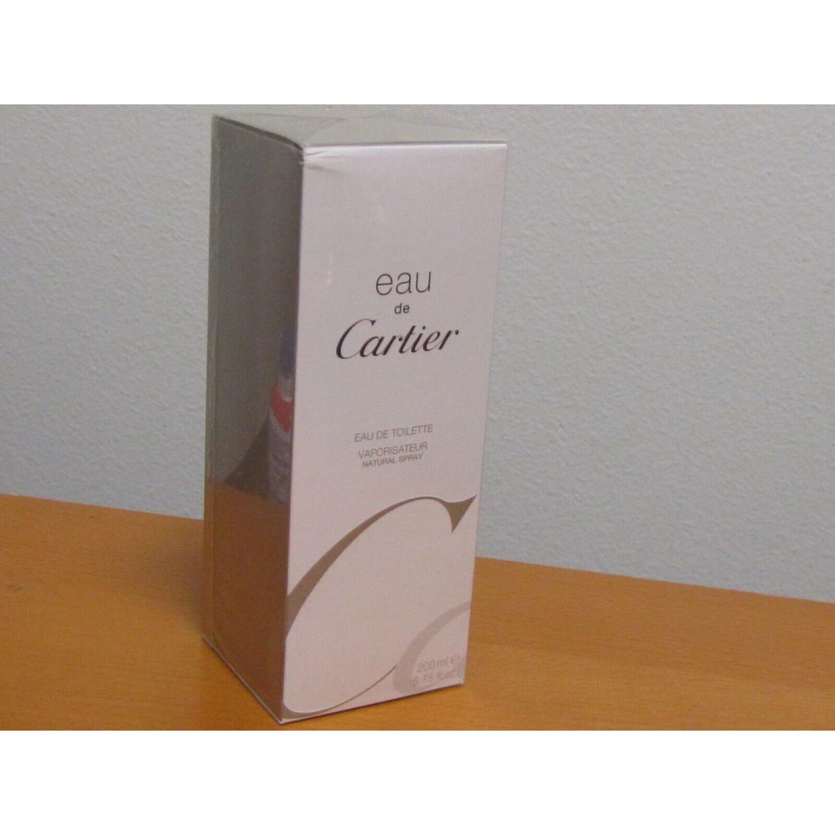 Eau De Cartier Cologne By Cartier Men Unisex 6.7oz Eau De Toilette Spray