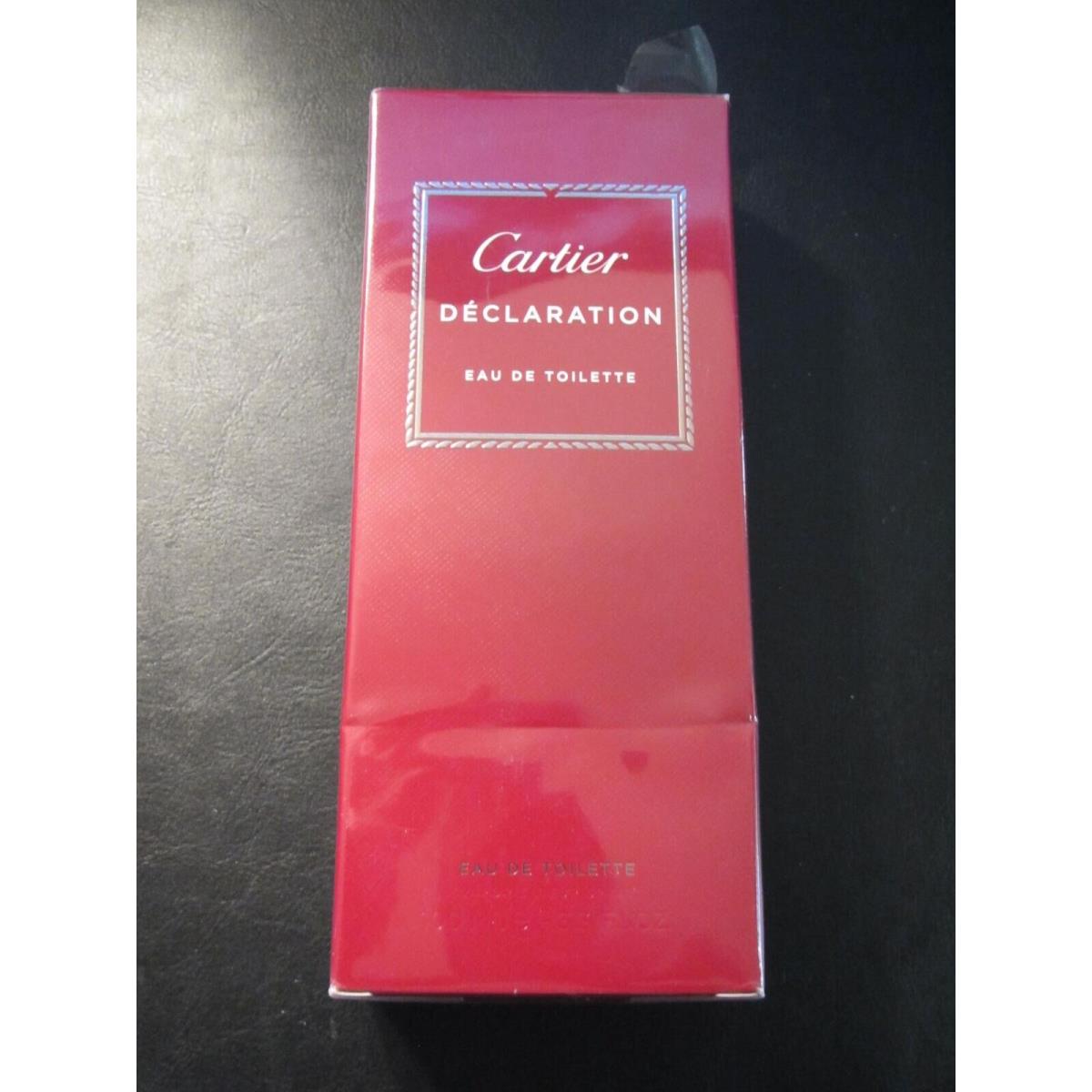 Cartier D Claration For Men 3.4 fl oz Eau de Toilette Spray