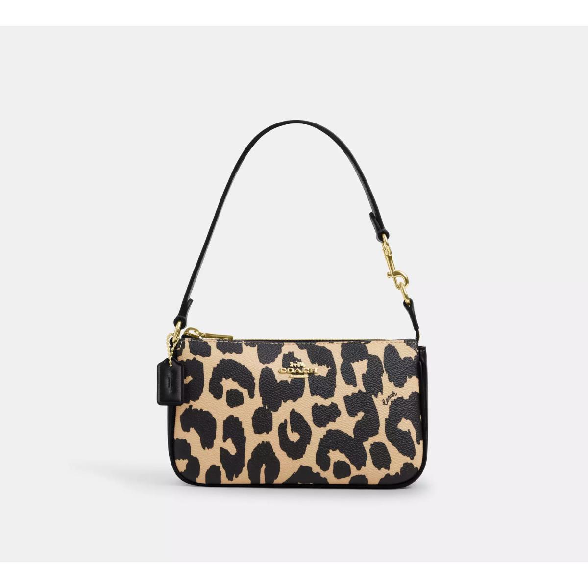 Coach Nolita 19 with Leopard Print CW403 Purse