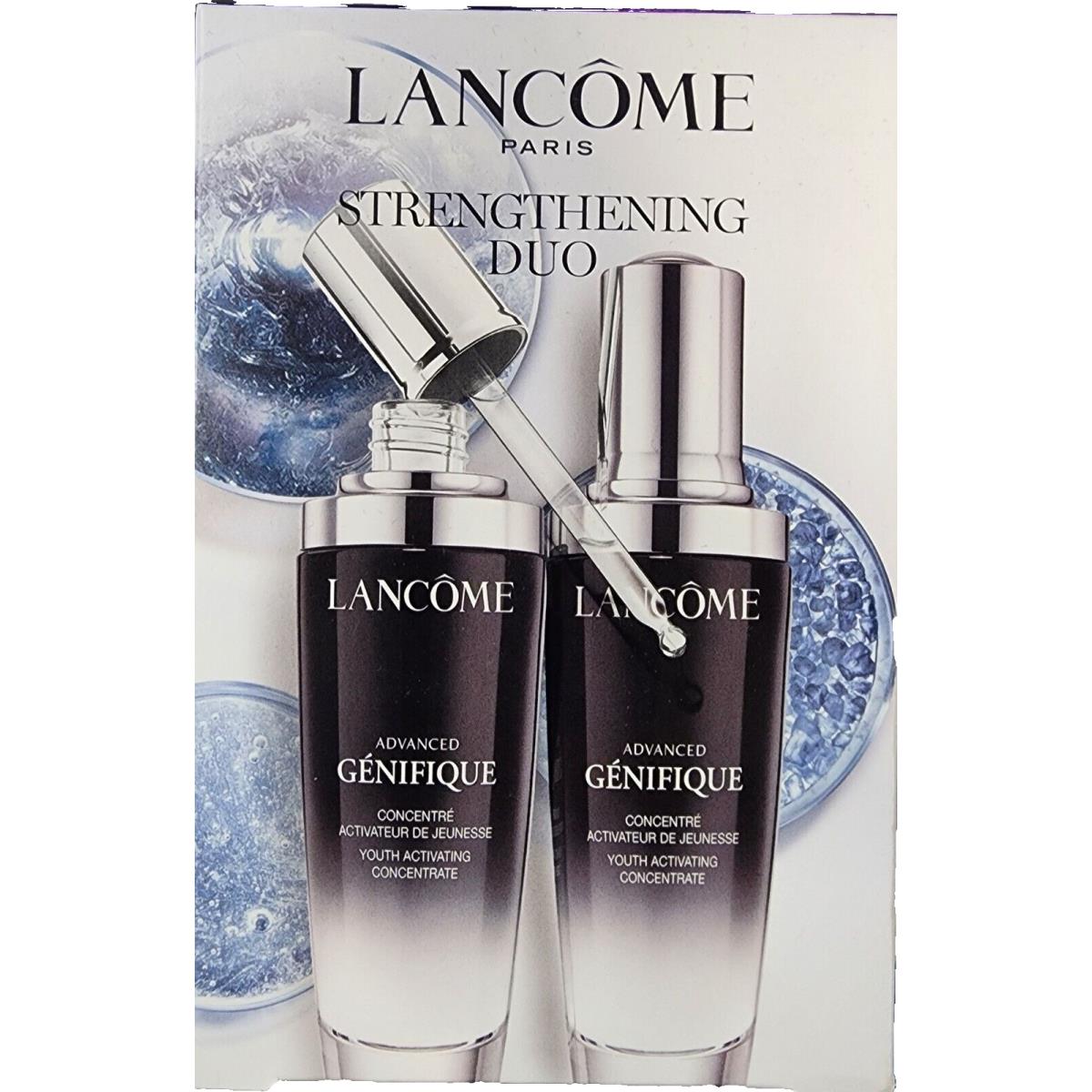 Lancome Advanced Genifique Strengthening Repair Duo Serum- Two 1.7oz Bottles