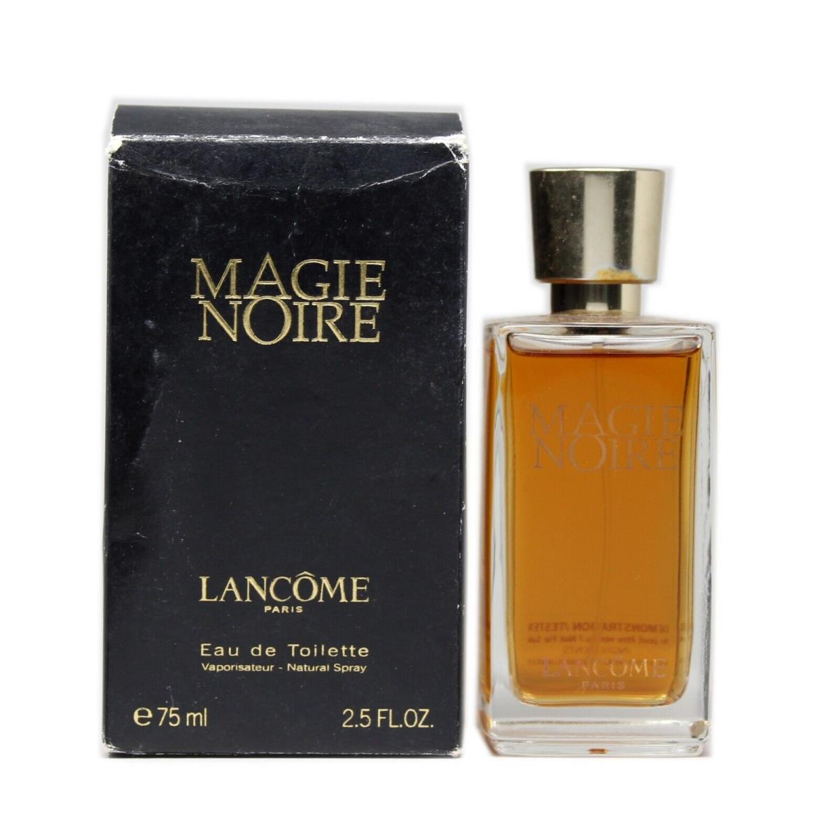 Lancome Magie Noire Eau DE Toilette Spray 75 ML/2.5 Fl.oz. D-no Cellophane