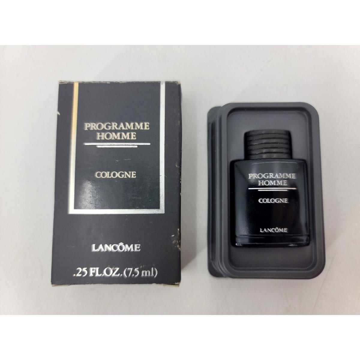 Lancome Programme Homme Cologne Miniature .25oz /7.5ml Travel Size