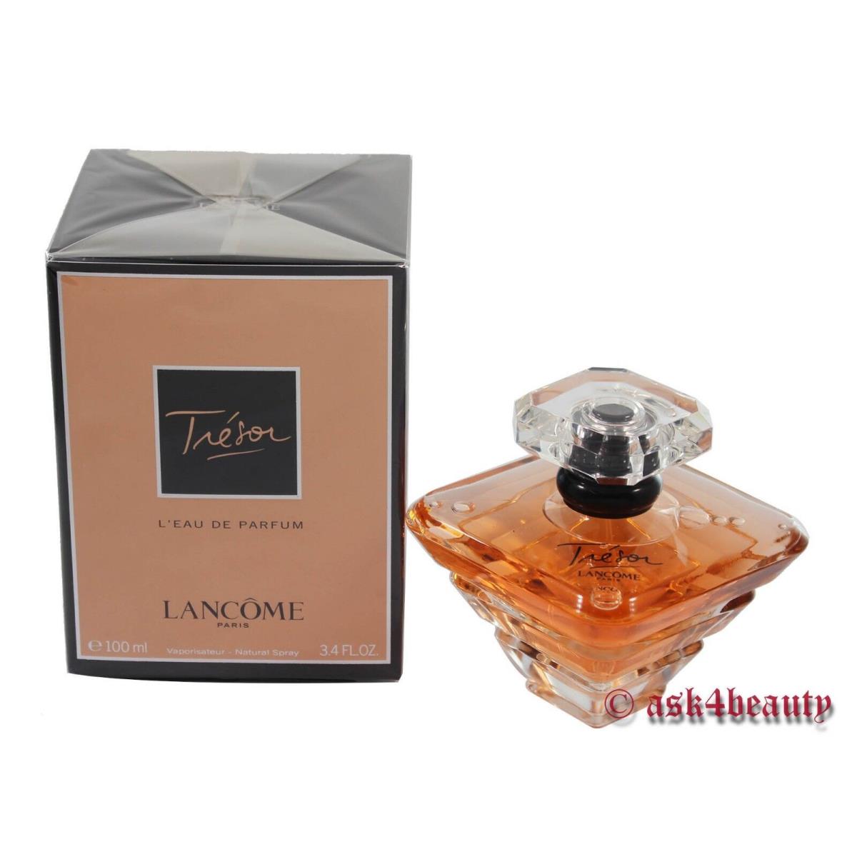 Tresor By Lancome 3.4 oz L`eau De Parfume Spray