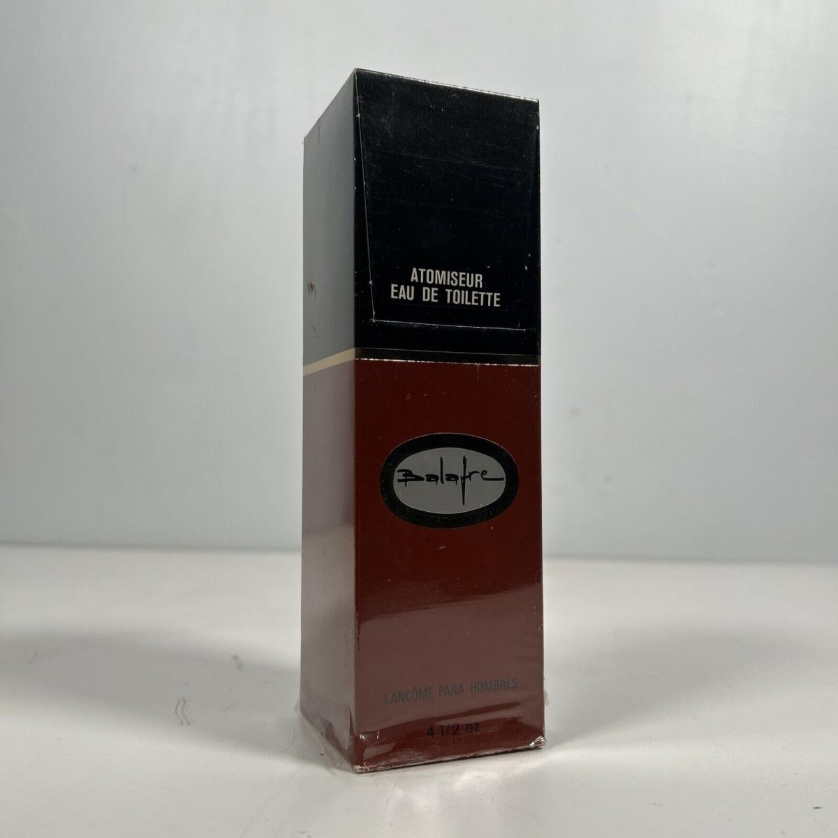 Balafre Eau de Toilette Profumo Uomo Lancome Men Nuovo Siggillato Vintage 4.5 oz