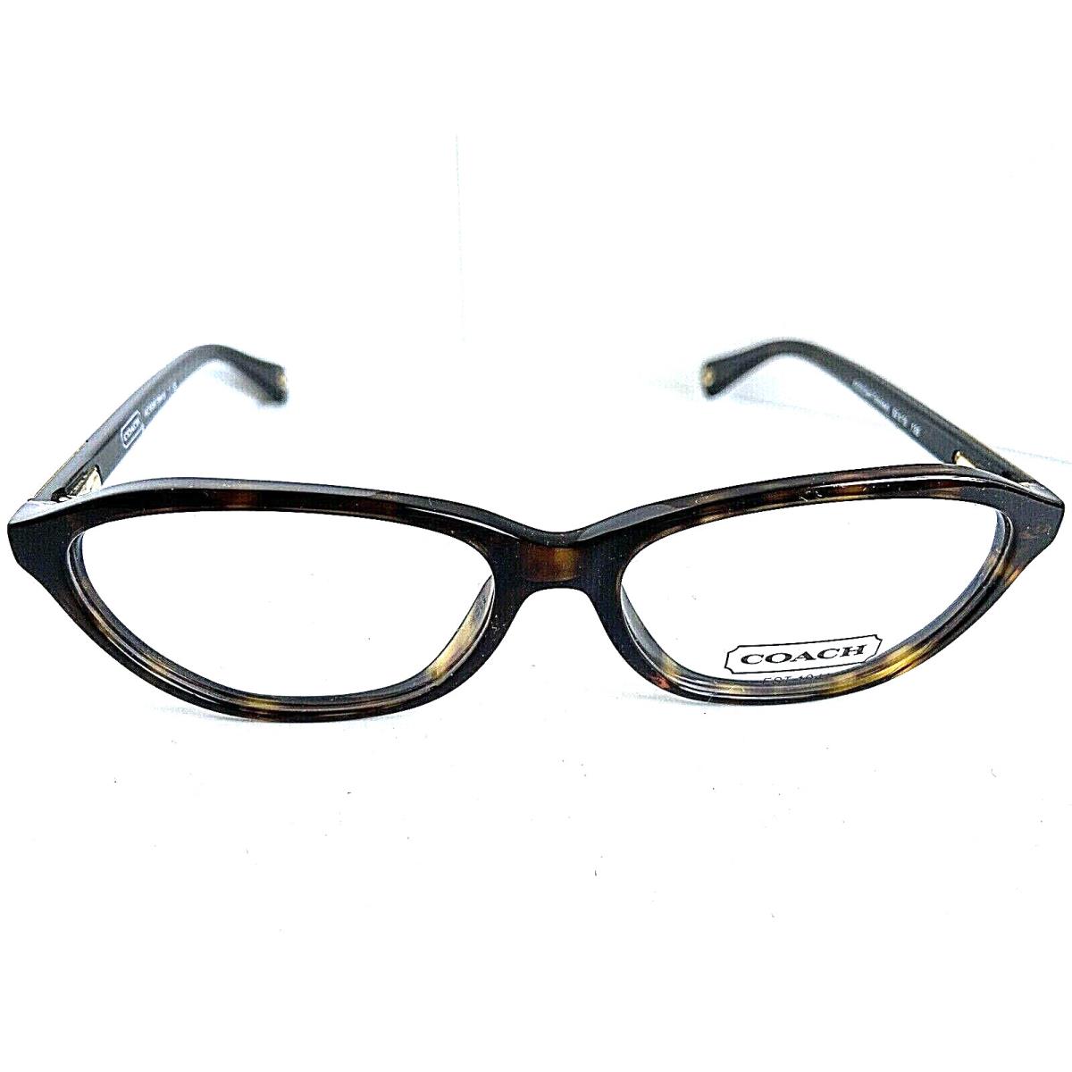 Coach HC 4660 5120 52mm Tortoise Cats Eye Women`s Eyeglasses Frame