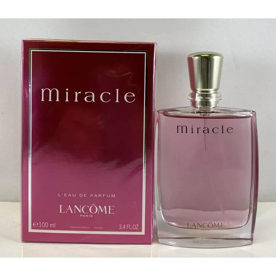 Lancome Lanc me Miracle 100ml 3.4 Oz Eau de Parfum Spray Box Women