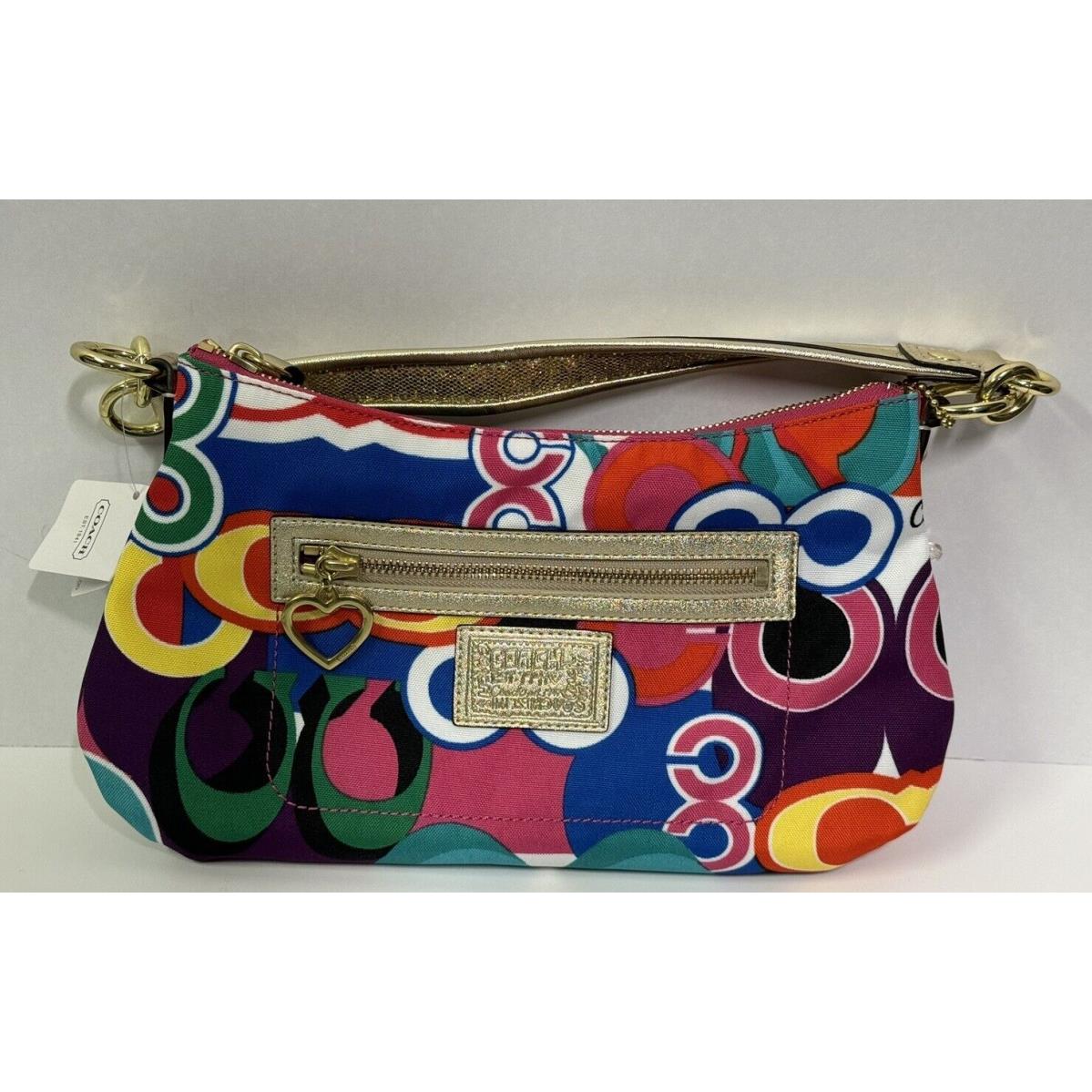 Coach Daisy Pop C Print Crossbody Messenger Graffiti Multicolor Purse