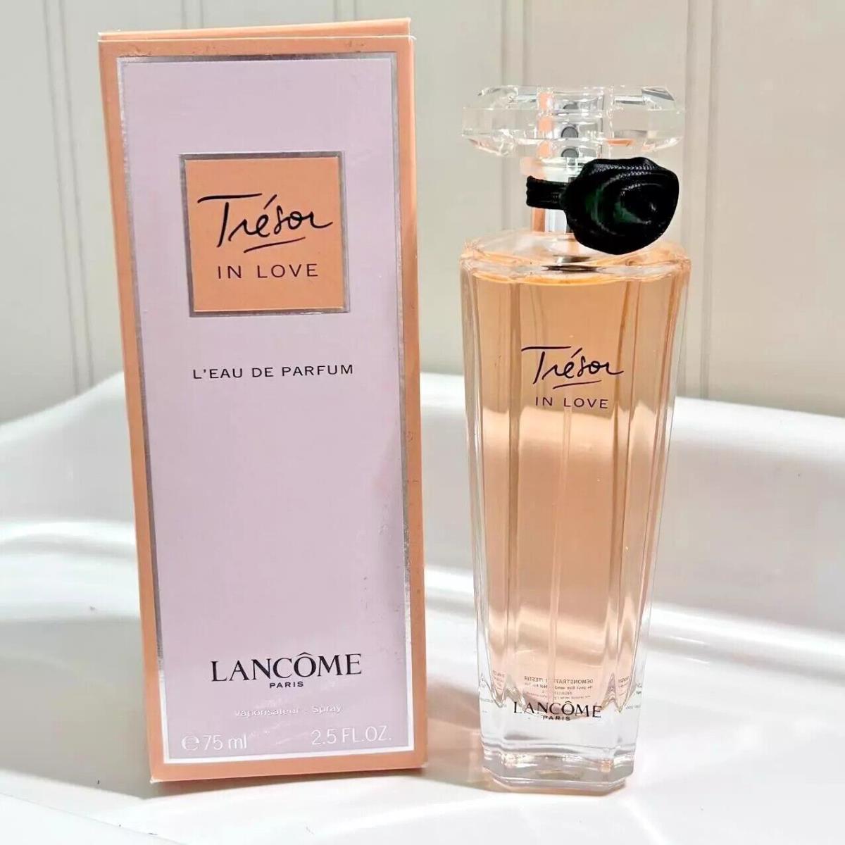 Lancome Tresor In Love L`eau De Parfum Women Full Size 2.5 oz/75 ml Rare