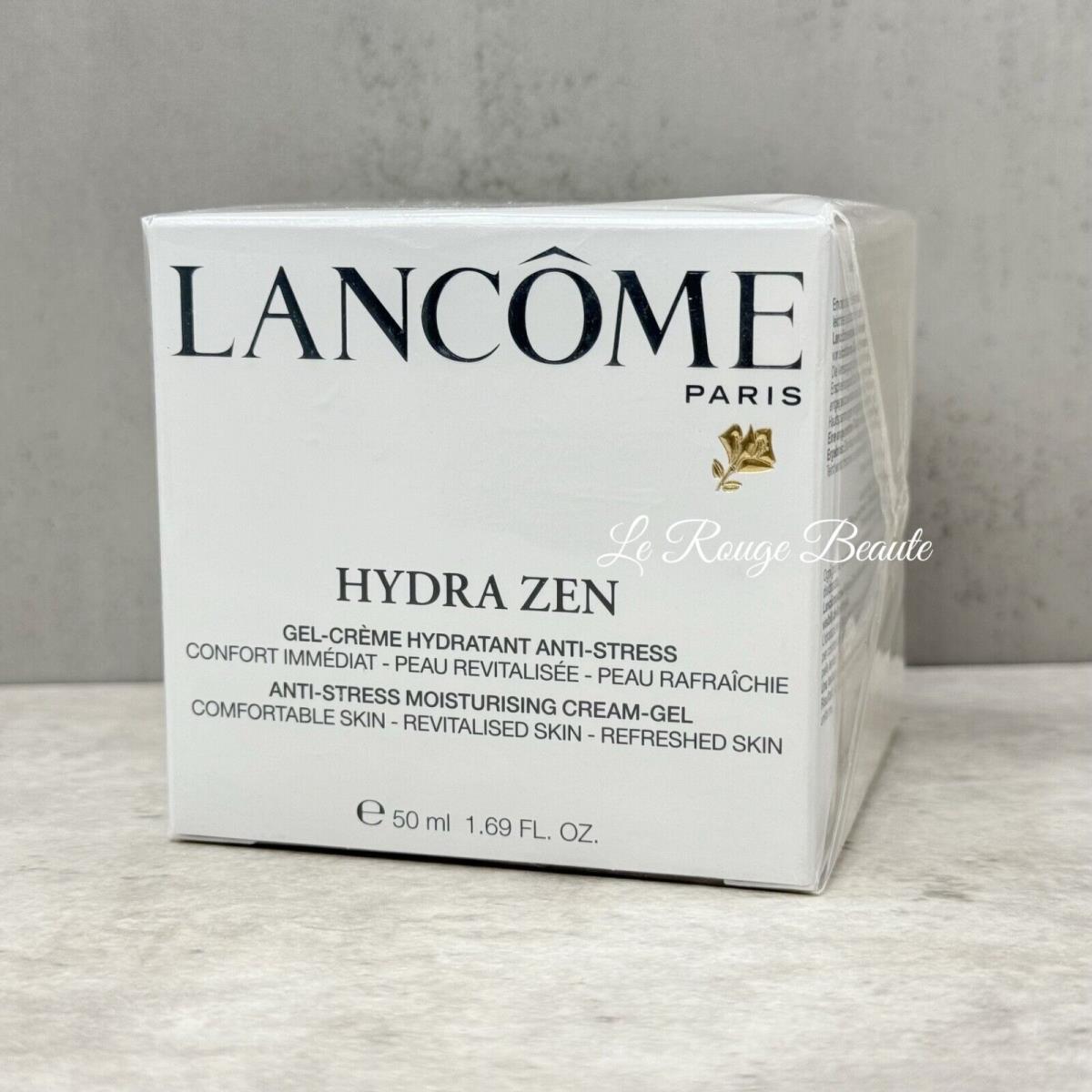 Lancome Hydra Zen Anti-stress Moisturizing Cream Gel 1.7oz 50ml Full Size