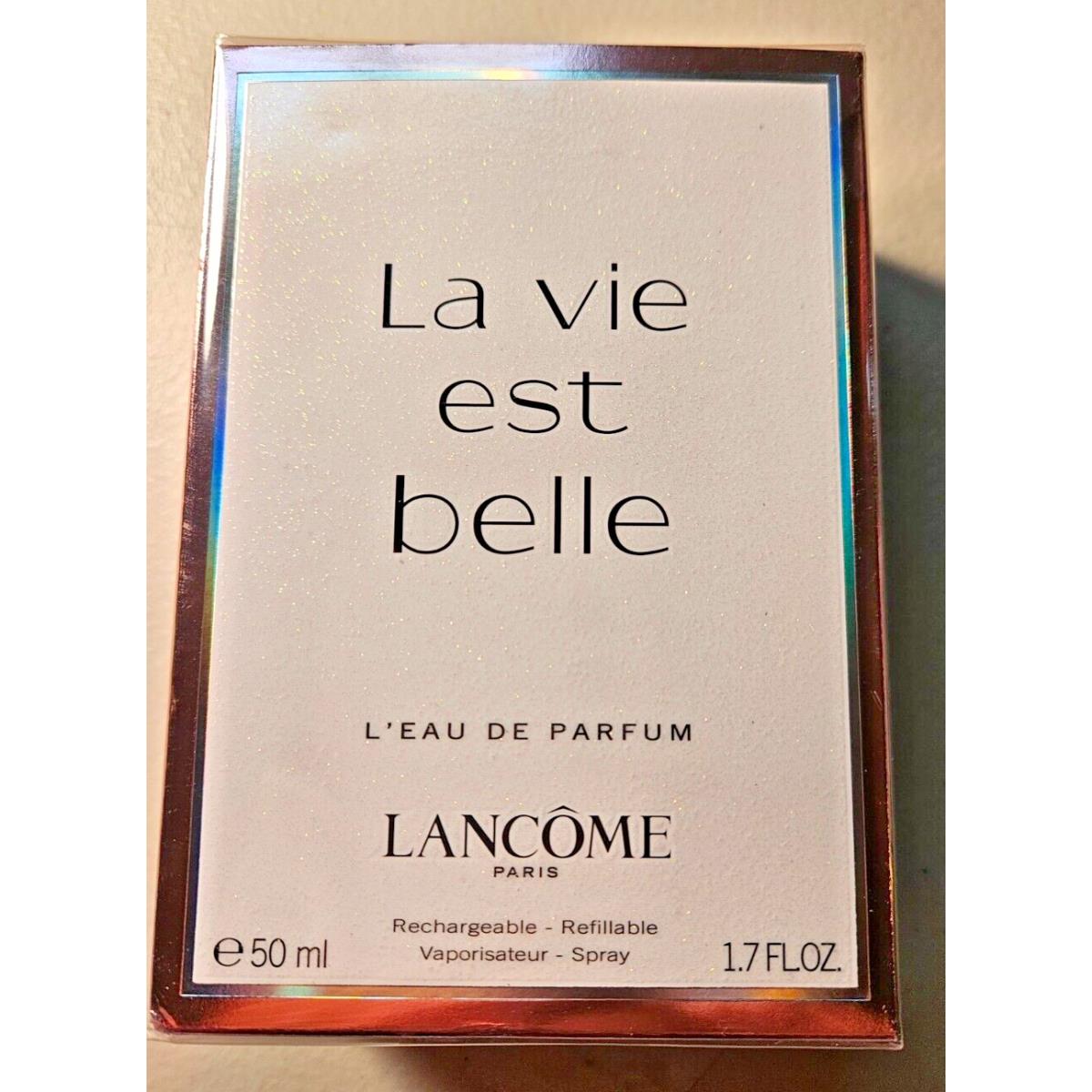 Lancome La Vie Est Belle Eau de Parfum 1.7 oz Spray Plastic Seal Damaged