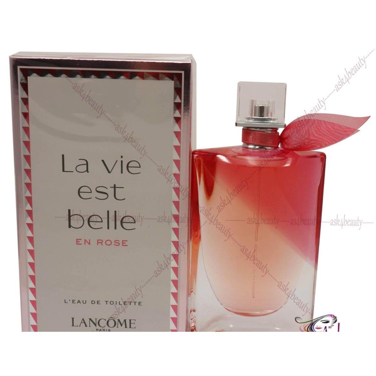 La Vie Est Belle En Rose 1.7oz/50ml Edt Spray Women By Lancome