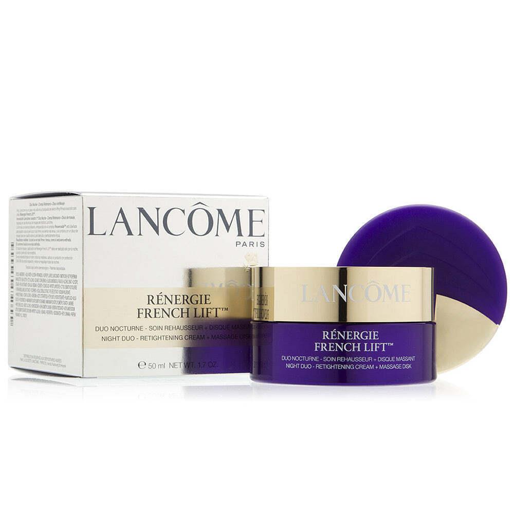 Lancome Renergie French Lift Night Duo Retightening Cream + Massage Disk 50 g/1