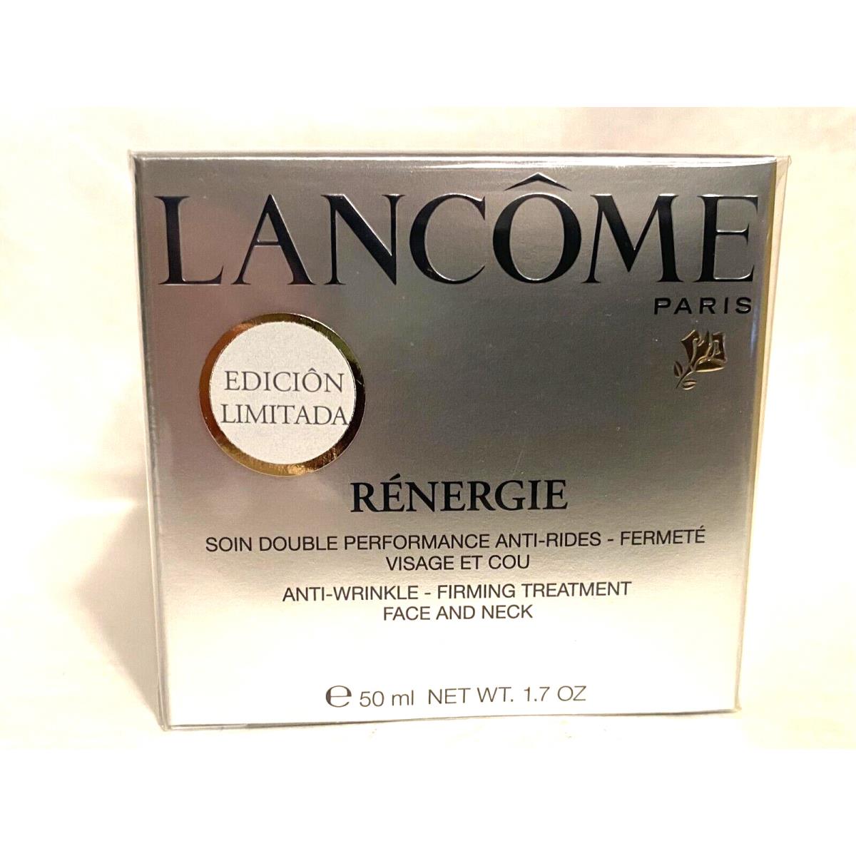 Lancome Renergie Anti Wrinkle Firming Treatment Face Neck 1.7 oz/50 ml