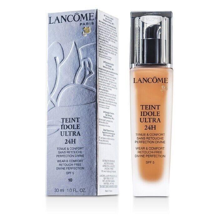 Lancome Teint Idole Ultra 24H 10 Praline Wear Comfort Retouch Free Spf 5