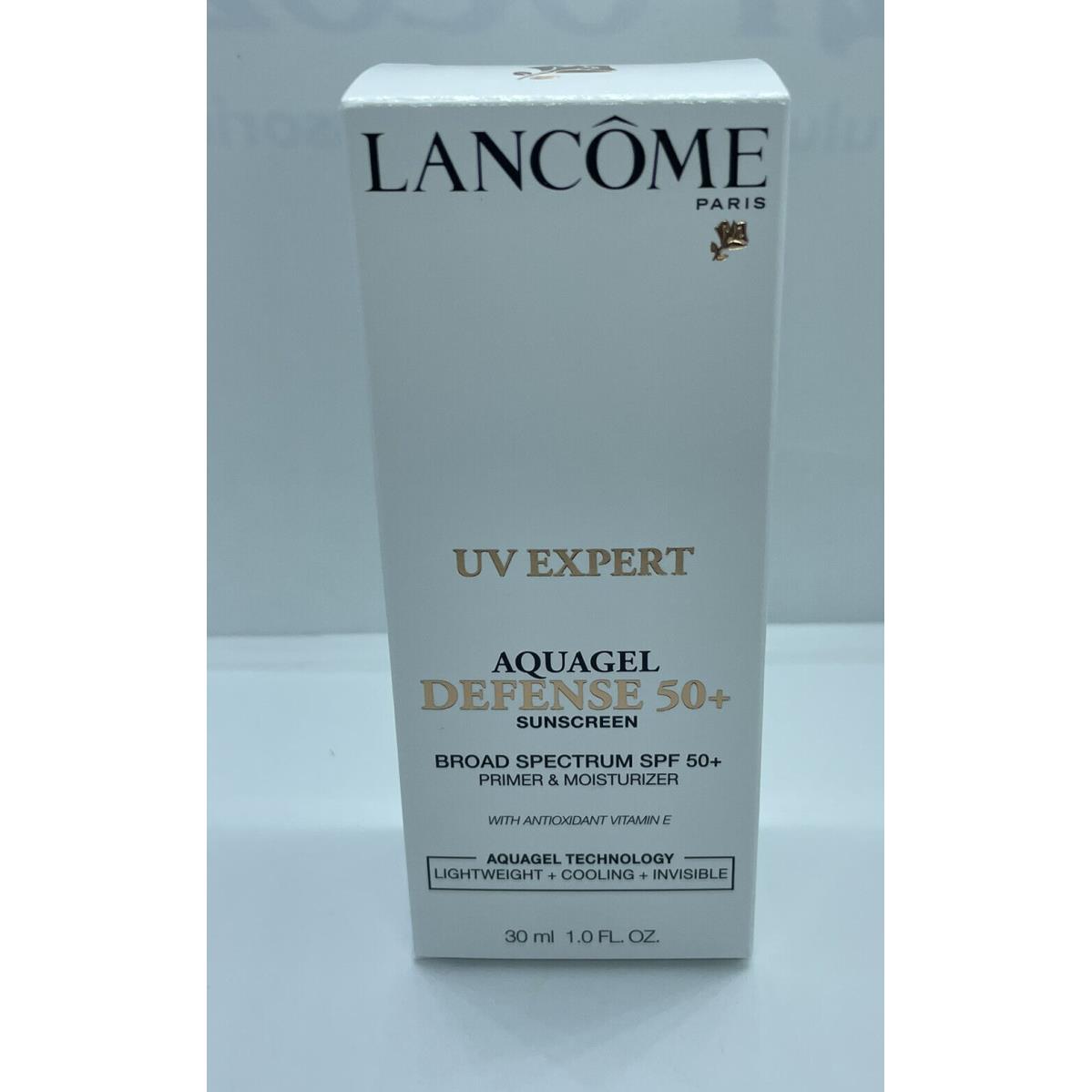 Lancome UV Expert Aquagel Defense Broad Spec SPF50 Full Size 30ml/1oz