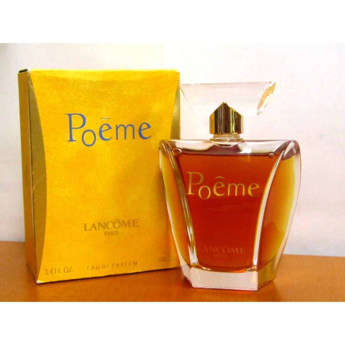 Poeme By Lancome Pefume Women 3.4 oz Eau De Parfum Splash Vintage