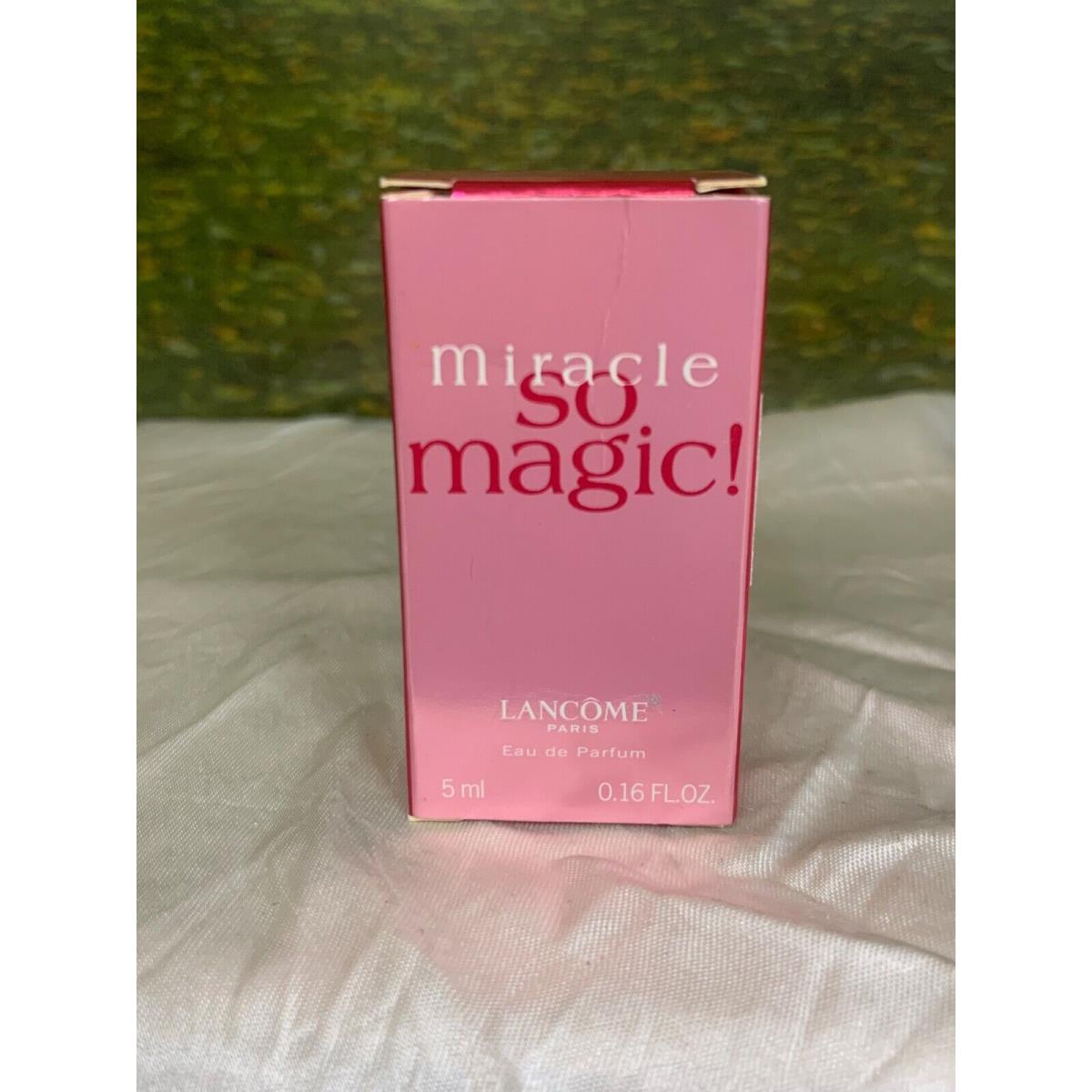 Miracle SO Magic BY Lancome 5ML Edp Mini Splash