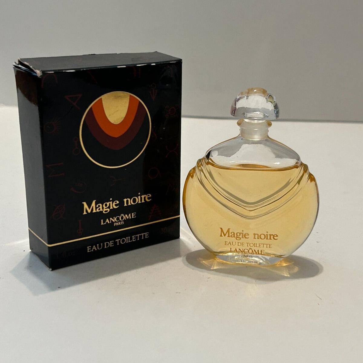 Vtg Lancome Magie Noire Eau de Toilette Splash 30 ml 1 Fl. oz Rare Old Formula