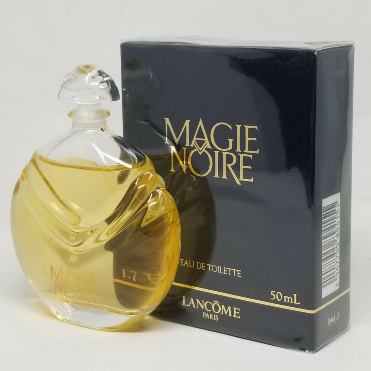 Magie Noire Lancome 1.7 oz 50ml Eau De Toilette Splash Old Formula Very Rare