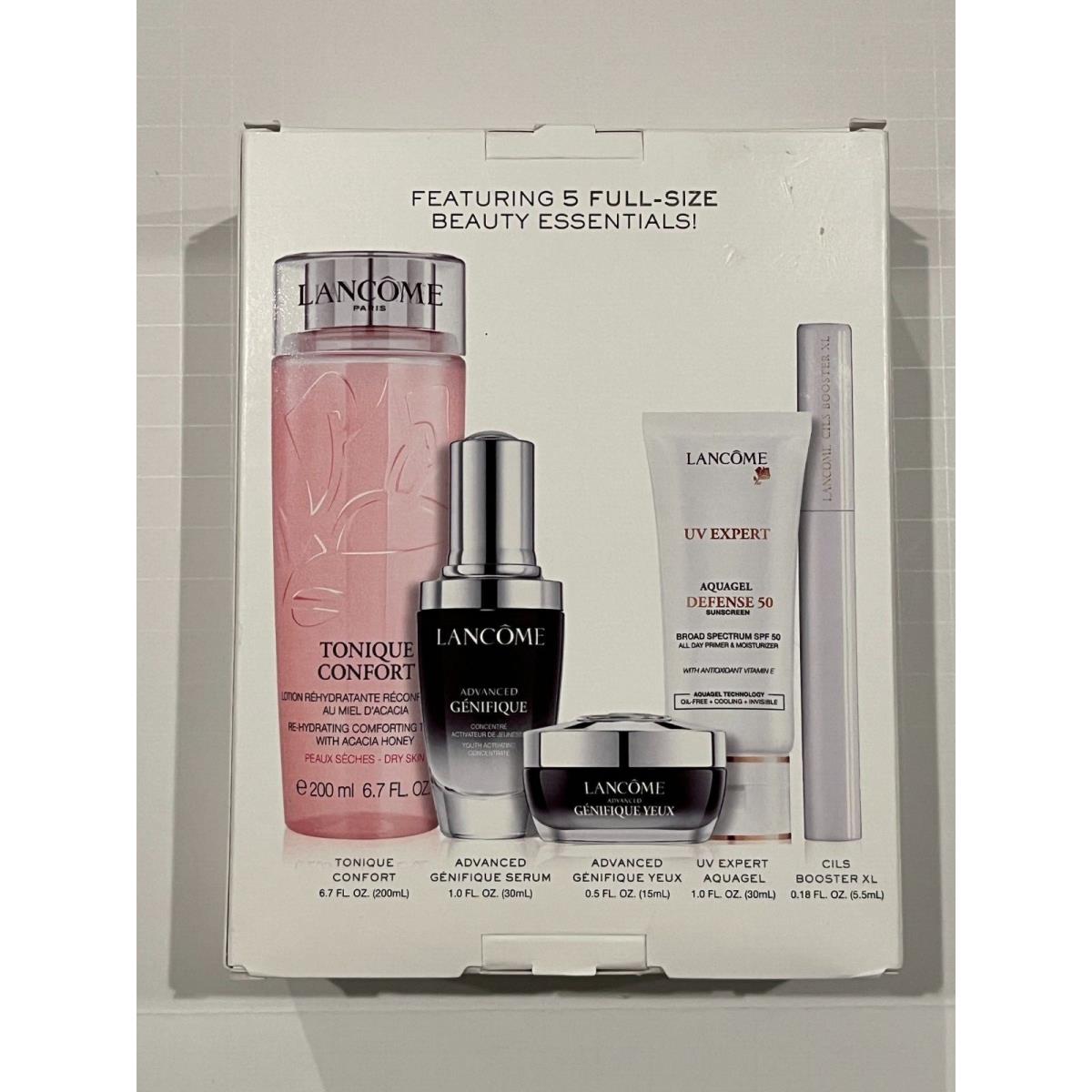 Lancome Featuring 5 Full Size Beauty Essentials Set