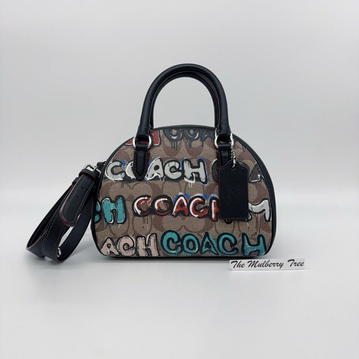 Coach X Mint + Serf Sydney Satchel In Signature Canvas CM095 Org