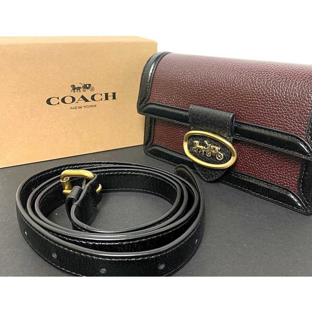 Coach Riley Convertible Belt Crossbody Bag Leather