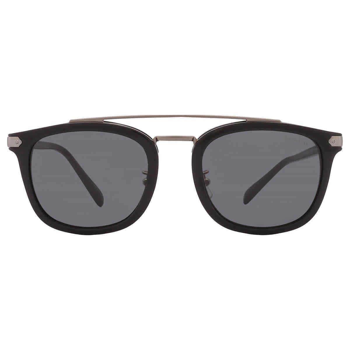 Coach Grey Square Men`s Sunglasses HC8382 500287 53 HC8382 500287 53