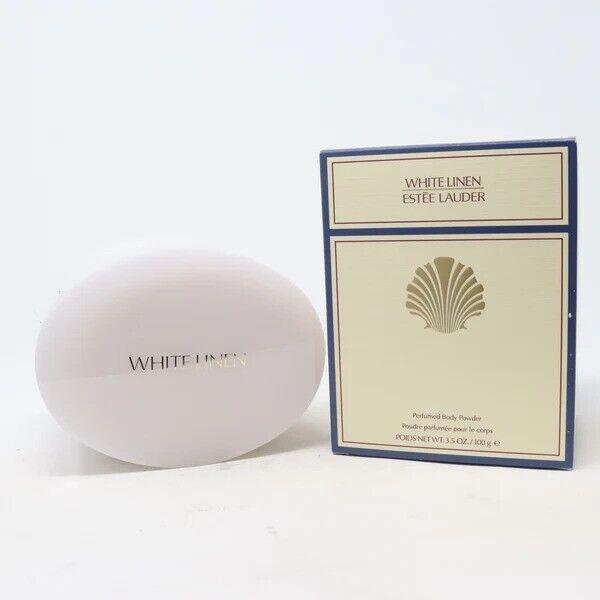 Estee Lauder White Linen Perfumed Body Powder 3.5oz Full Size Boxed