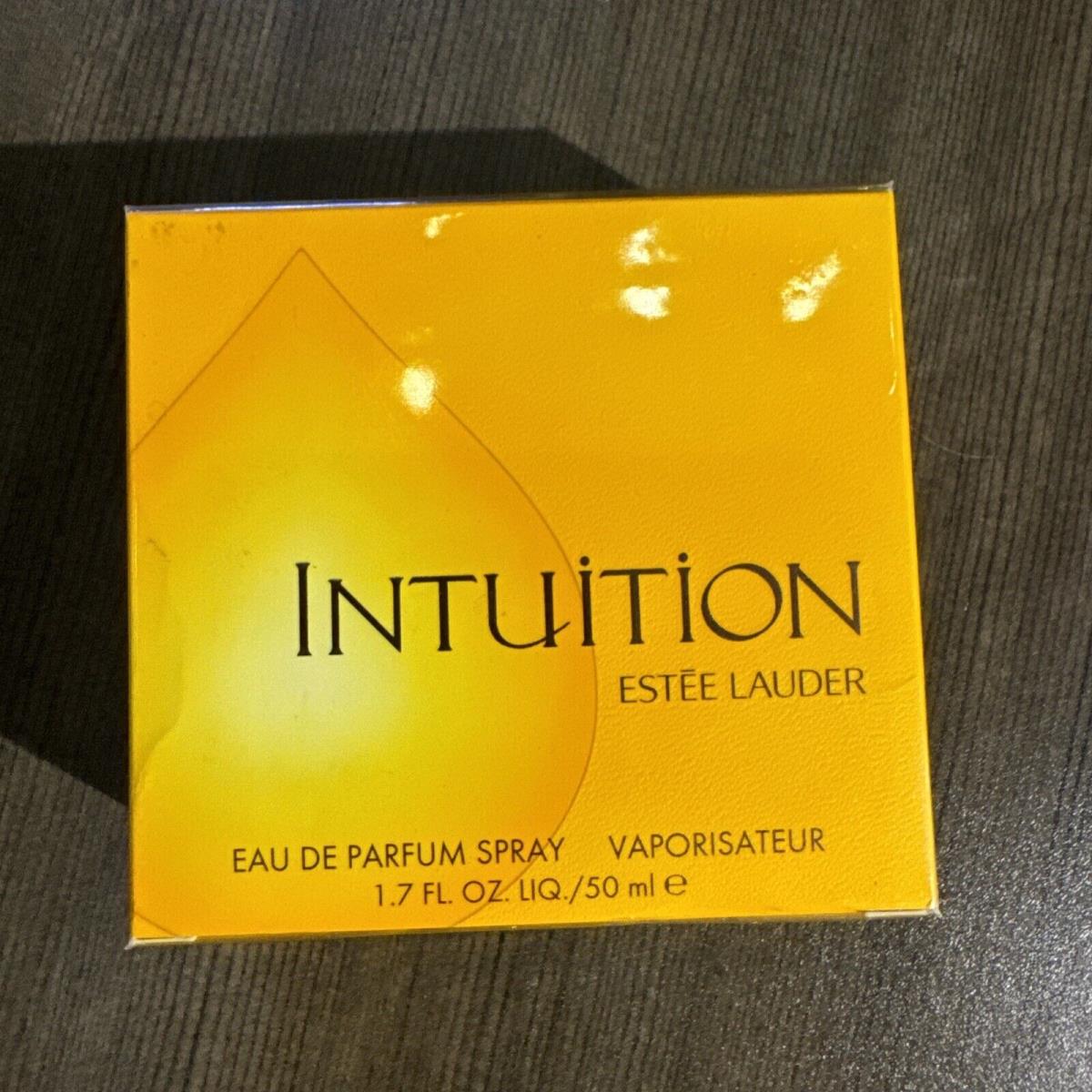 Intuition By Estee Lauder 1.7Oz/50 Ml. Box. Vintage Htf