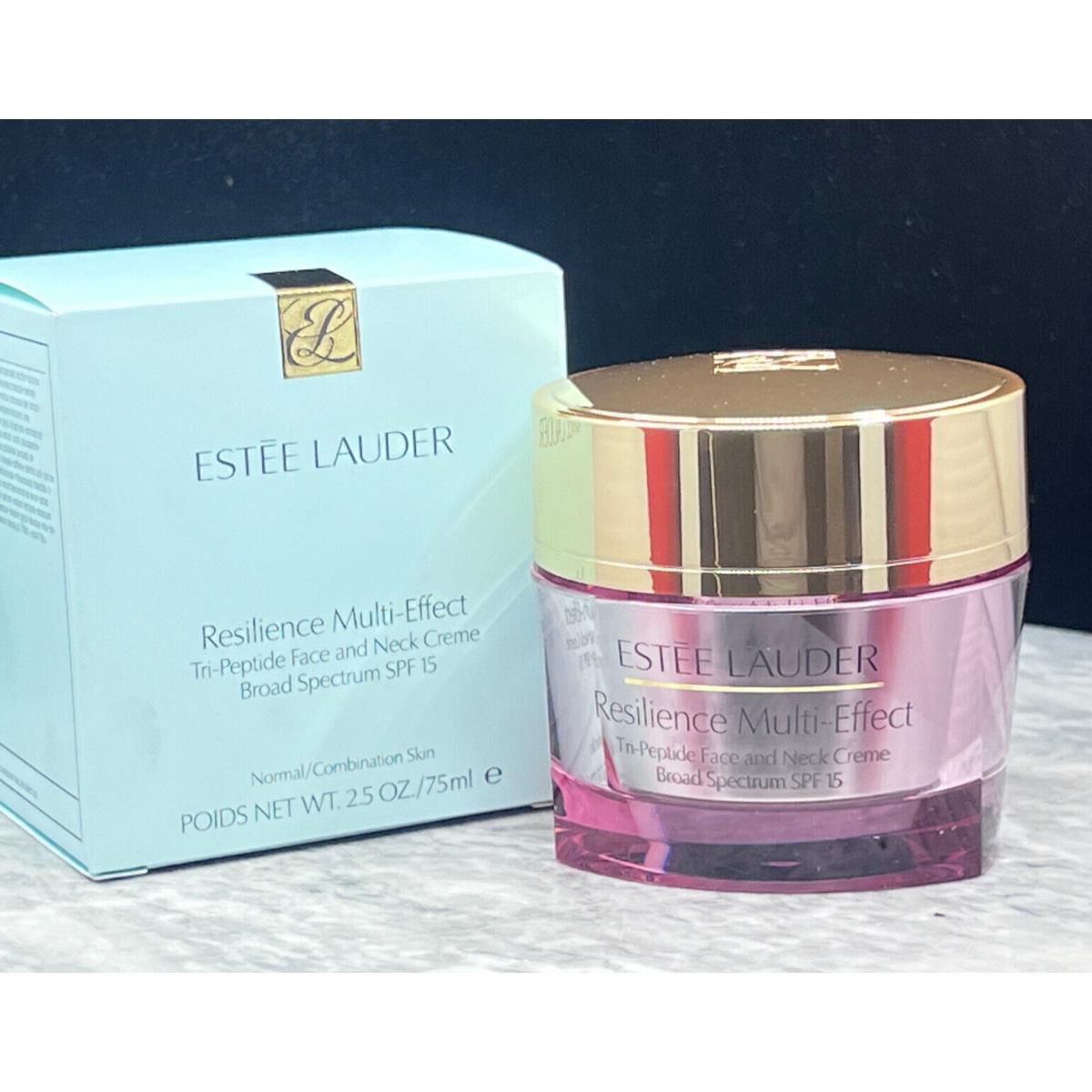 Estee Lauder Resilience Multi-effect Tri-peptide Face Neck Creme Spf 15 2.5 oz