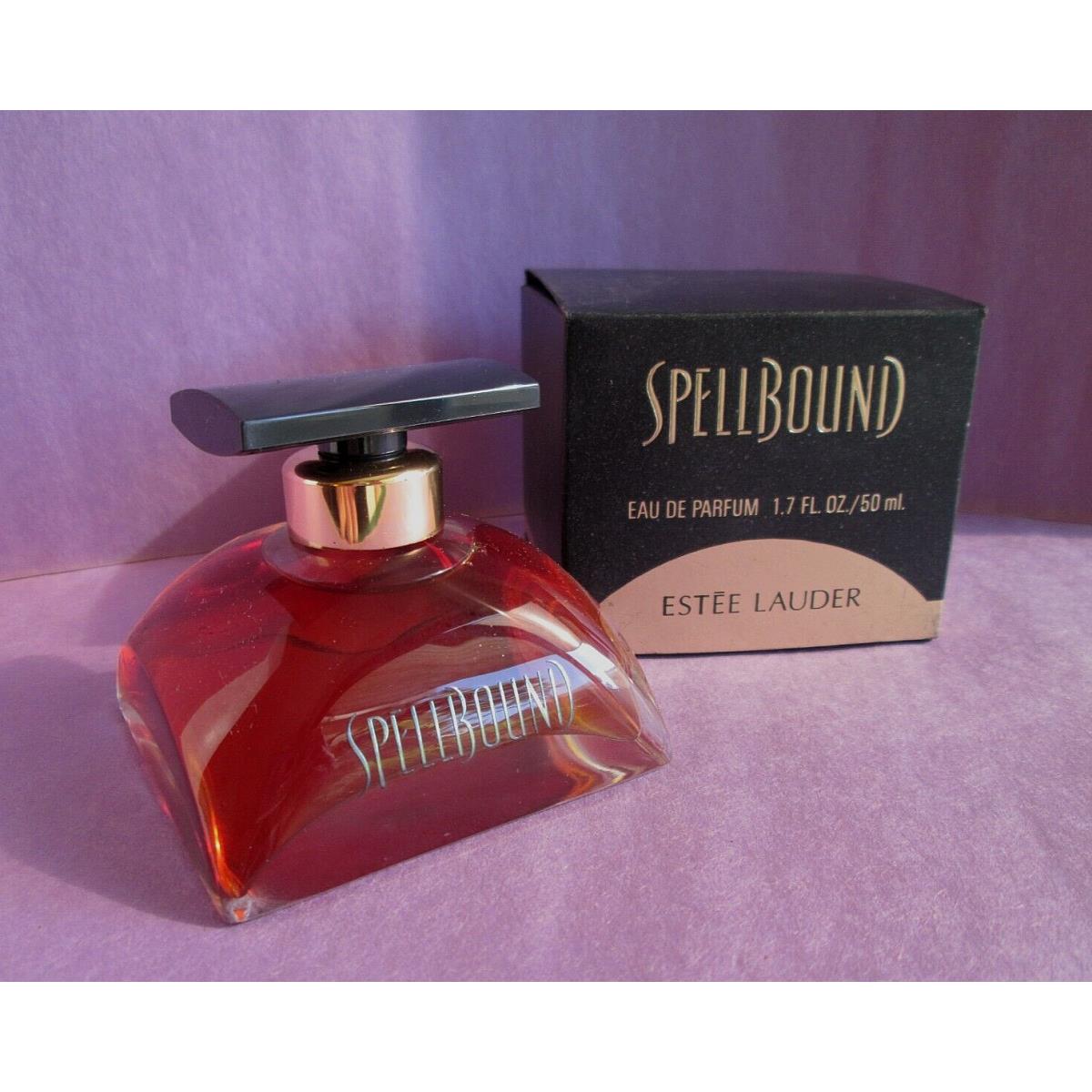 Spellbound Estee Lauder 1990s Vintage Eau de Parfum Splash 1.7 oz 50 ml Rare