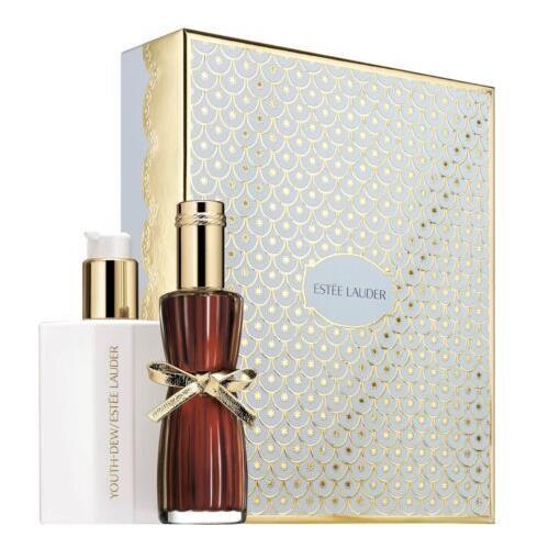 Estee Lauder Youth Dew 2pc Set: 2.25 oz Eau de Parfum + 3.12 oz Body Satinee