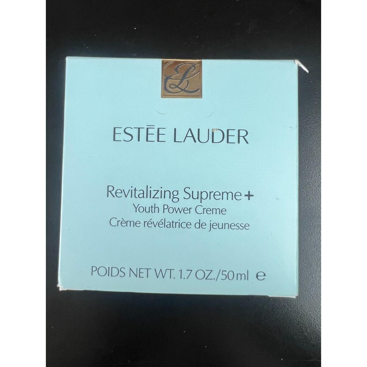 Estee Lauder Revitalizing Supreme Moisturizer Youth Power Cream 1.7oz 9532