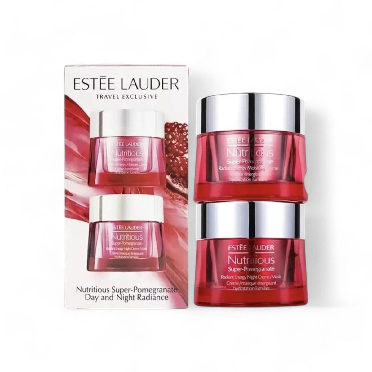 Est e Lauder Nutritious Super Pomegranate Day Night Radiance 2pcs