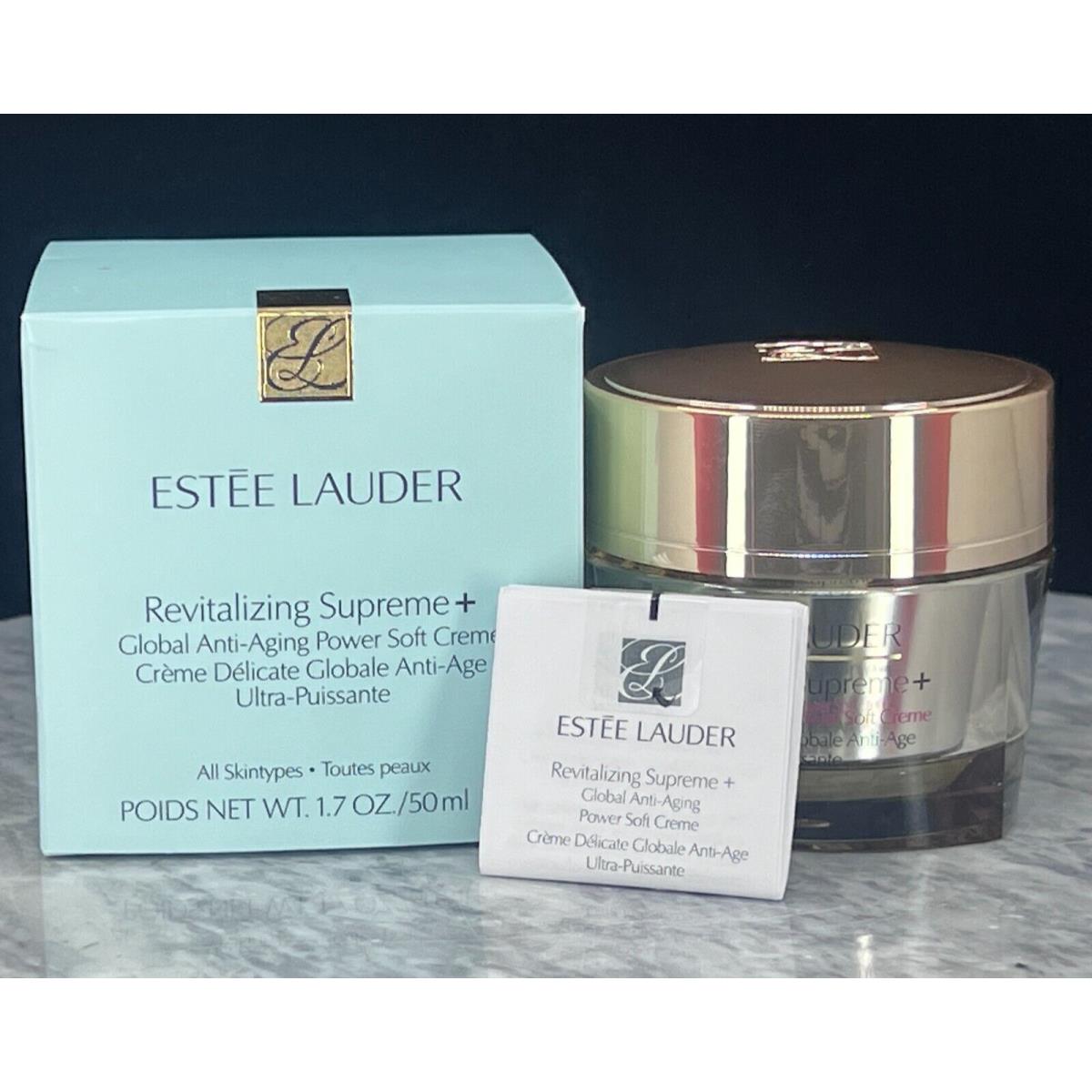 Estee Lauder Revitalizing Supreme + Global Anti Aging Power Soft Creme 1.7 oz