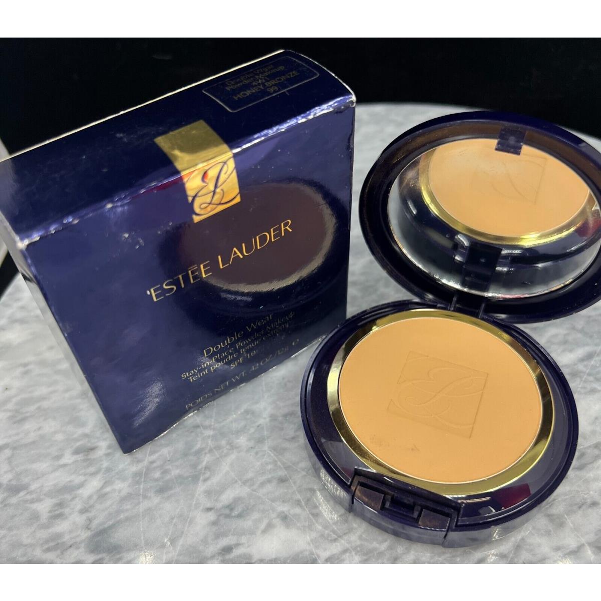 Estee Lauder Double Wear Powder Makeup Spf 10 0.42oz 4W1 Honey Bronze