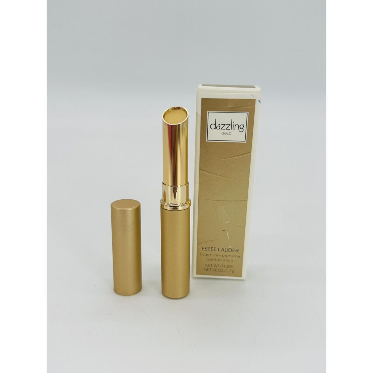 Vintage Estee Lauder Dazzling Gold 1.7G Touch ON Perfume Stick Rare