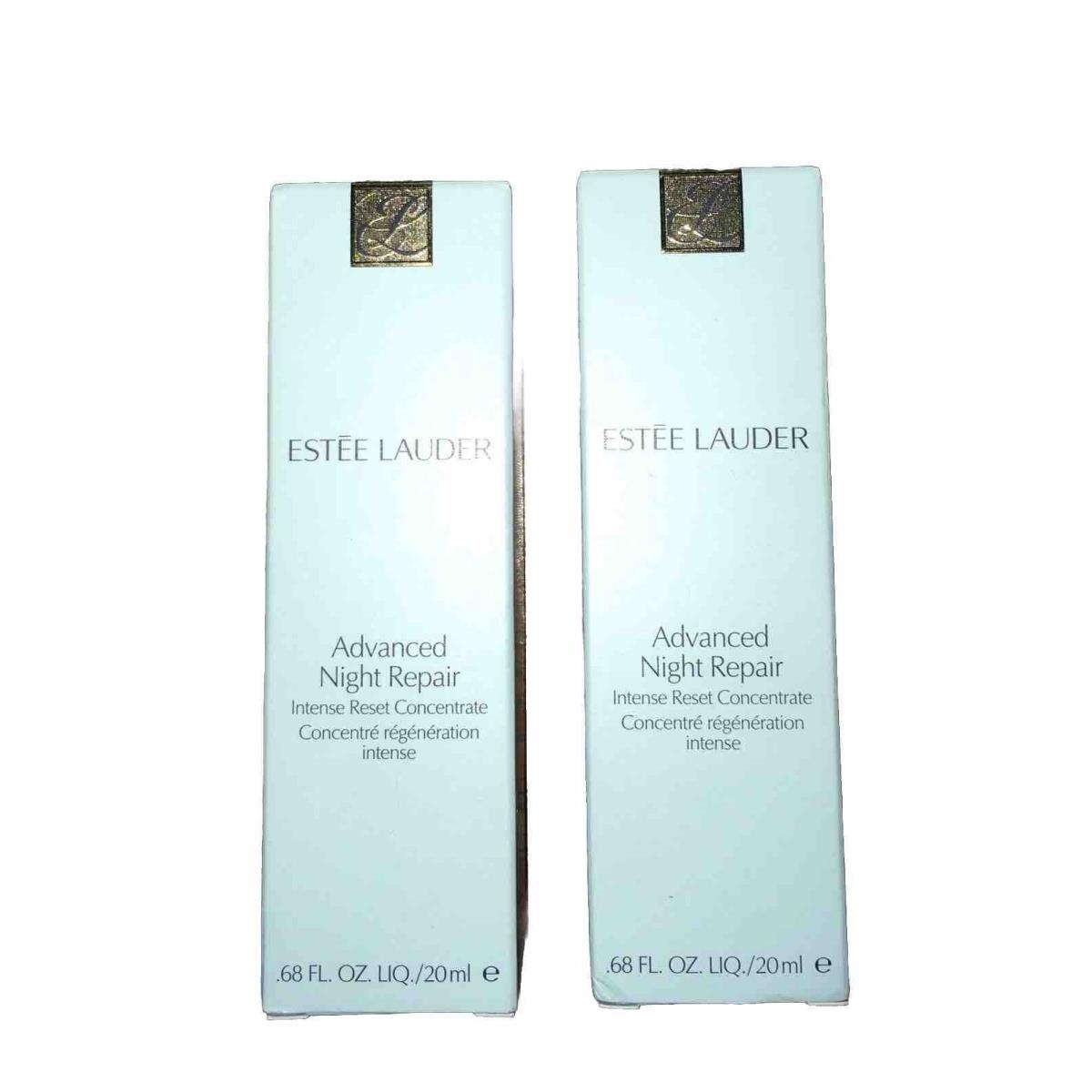 2x Estee Lauder Advanced Night Repair- Intense Reset Concentrate 20 Ml/ 0.68 oz