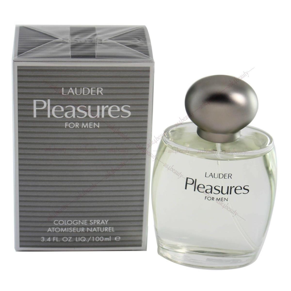 Pleasures By Estee Lauder 3.4oz/100ml Edc Spray For Men