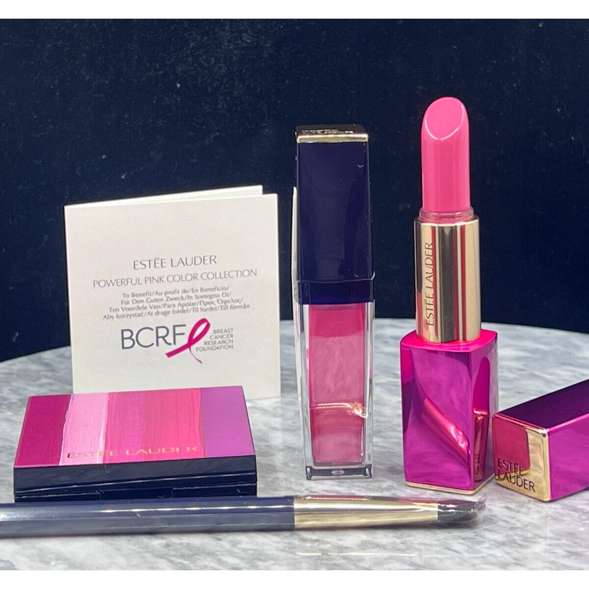 Estee Lauder Breast Cancer Research Foundation Powerful Pink Color Collection