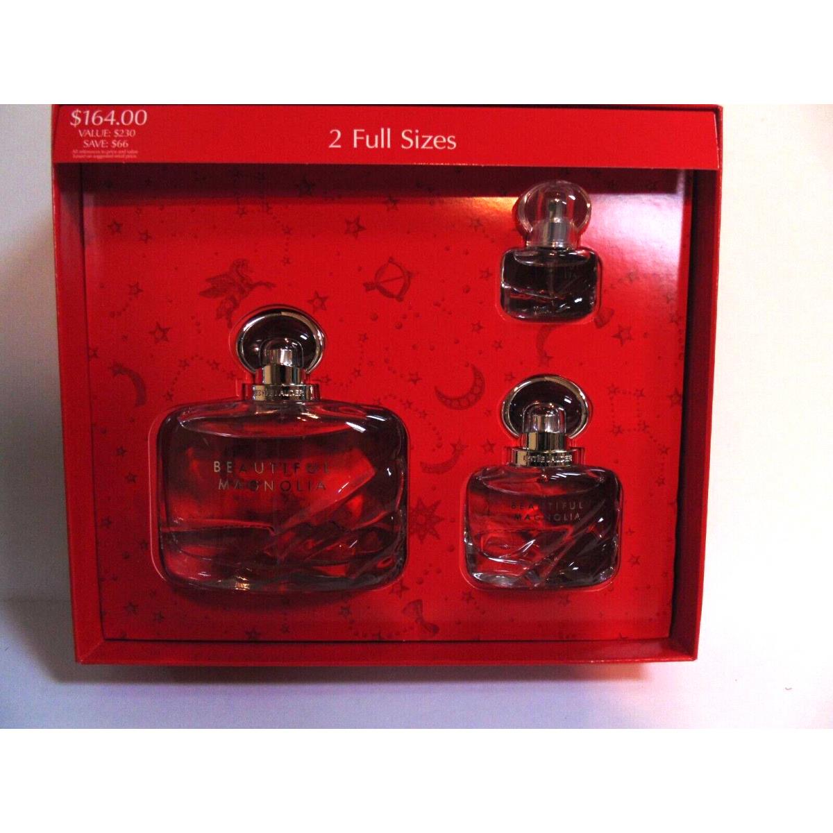 Estee Lauder 3-piece Beautiful Magnolia Trio Eau De Parfum Set 2 Full Sizes