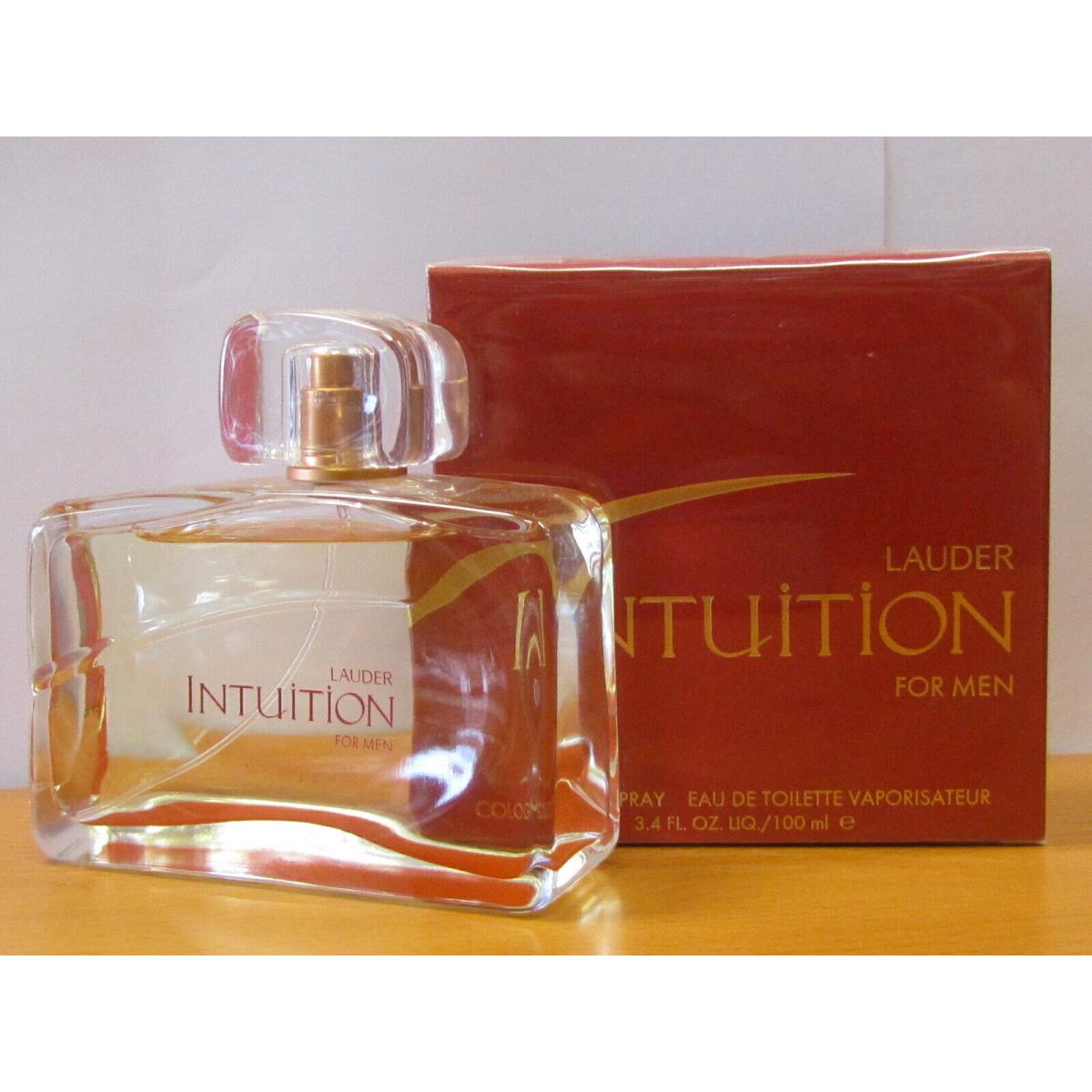 Estee Lauder Intuition For Men Cologne 3.4 oz /100ml Eau De Toilette Spray Seal